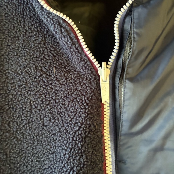Peloton Navy Blue Sherpa Fleece Zippered Jacket Size XL - Picture 4 of 6